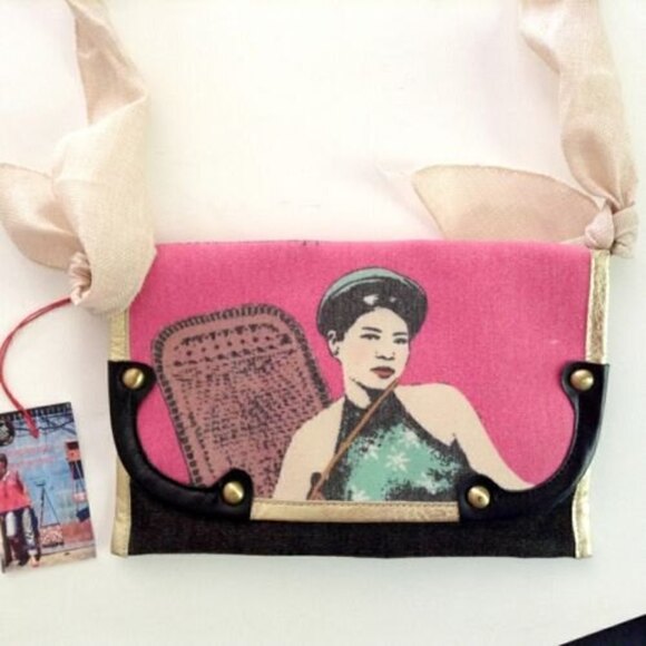 Handbags - Valerie Cordier Paris Hanoi Women's Purse Crossbody Shoulde Bag Donatello NEW